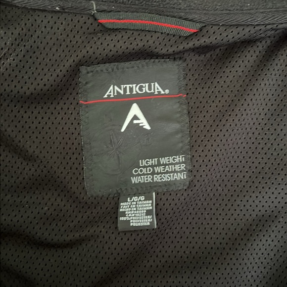 ALL STAR GAME 2009 Antigua Men’s Grey Cold Weather Water Resistant Jacket L - Picture 8 of 14